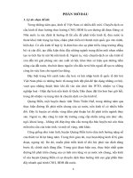 Chuyển dịch cơ cấu kinh tế ở huyện Quảng Điền, tỉnh Thừa thiên Huế trong quá trình Công nghiệp hoá, hiện đại hoá