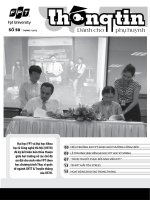 Bản tin phụ huynh - số 50