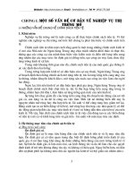 Một số vấn đề cơ bản về nghiệp vụ thị trường mở