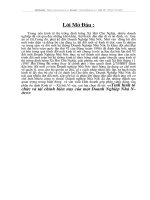 Tình hình tổ chức và tài chính hiện nay của một doanh nghiệp Nhà nước