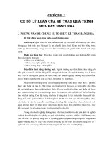 53 Kế toán mua bán hàng trong nước tại liên hiệp Hợp tác xã (HTX) thương mại TP.HCM Sài Gòn CO.OP