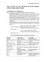 Các phương pháp xử lý nước