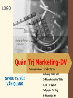 Quản trị Marketing - DV