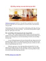 Hệ thống chuông cửa màn hình tại gia đình