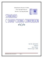 Coding Standard 4.0