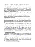 Phân tích tín dung- Thực trạng và giải pháp tại Việt nam