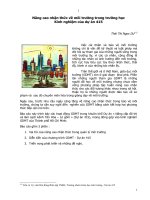 Nâng cao nhận thức về môi trường trong trường học