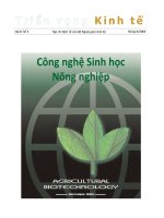 Công nghệ Sinh học Nông nghiệp
