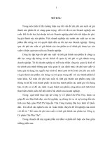 111 Kế toán chi phí sản xuất và tính giá thành sản phẩm tại Công ty Cổ phần Chè Phú Thọ