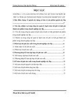 Hoàn thiện công tác kế toán tập hợp chi phí và tính giá thành tại công ty cổ phần xây dựng công trình Thành Long