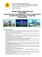 Khám phá quốc đảo Singapore