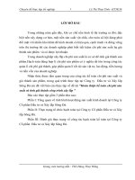 6 Hoàn thiện kế toán chi phí sản xuất và tính giá thành công trính xây lắp