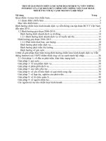 THÍCH ỨNG VỚI SỰ CẠNH TRANH VÀ HỘI NHẬP