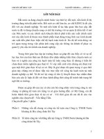 95 Tổ chức công tác vốn bằng tiền tại Công ty TNHH Nước khoáng & Bia công đoàn Hà Tây (40tr)