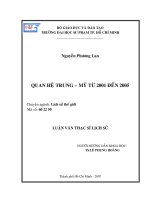 Quan hệ Trung-Mỹ từ 2001 đến 2005