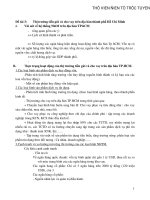 thị trường tiền gửi và cho vay