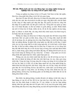 Phân tích vai trò của khoa học và công nghệ trong sự nghiệp bảo vệ vùng trời Tổ quốc hiện nay