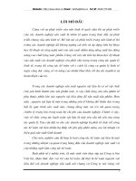 Hoàn thiện tổ chức công tác kế toán vật liệu tại Công ty Bia Việt Hà