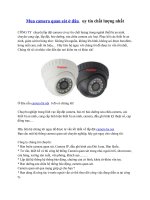 Mua camera quan sát ở đâu   uy tín chất lượng nhất