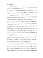 Kết luận  thành phần hóa học cây sơn vé, họ bứa