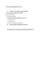 Thị trường đất đai Việt Nam