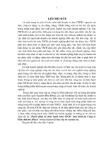 106 Hoàn thiện tổ chức hạch toán Tài sản cố định (tài sản cố định) hữu hình tại Công ty Hoá chất mỏ Micco