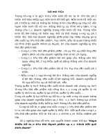 221 Hoàn thiện Kế toán tiêu thụ thành phẩm & xác định kết quả kinh doanh