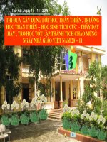 Công nghiệp hóa - Hiện đại hóa (tiết 2)