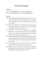 tài liệu tham khảo trong nghiên cứu thành phần cây sơn quỳ lá tròn