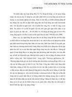 Thẩm định  –  nhân tố quyết định đến hiệu quả  đầu tư tín dụng theo dự án