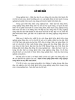 một số biện pháp phát triển công nghiệp nông thôn từ nay đến 2010