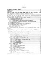 213 Kế toán tập hợp chi phí sản xuất và tính giá thành sản phẩm tại Công ty TNHH Thép An Khánh