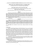 kiểm toán chu trình bán hàng và nợ phải thu