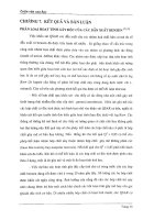 Kết luận và biện luận  hệ định lượng giữa độc tính và cấu trúc Benzen