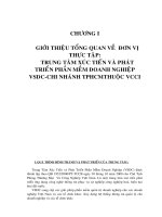 65 Tìm hiểu và đánh giá Kế toán hàng tồn kho của phần mềm Kế toán Aspft do phòng thương mại và công nghiệp Việt Nam cung cấp