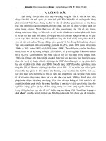 Thị trường lao động Việt Nam, thực trạng và giải pháp