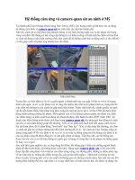 He thong cam ung va camera giam sat an ninh