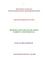 Một số giải pháp chiến lược nhằm phát triển ngành công nghiệp ôtô Việt Nam 2010