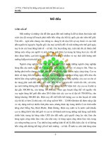 Luận văn tốt nghiệp: Thiết kế hệ thống xử lý nước thải chế biến mủ cao su