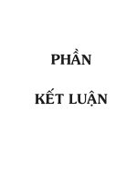 Kết luận  thành phần hóa học cao CLORFORM của cây râu mèo