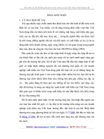 Tìm hiểu về vấn đề bán phá giá cá tra, cá ba sa của Việt Nam ở thị trường Mỹ