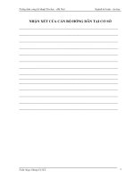 9 Tổ chức kế toán bán hàng và kết quẳ bán hàng ở Công ty TNHH thương mại và phát triển công nghệ Cát Thành