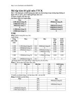 Bai tap TTCK kem loi giai