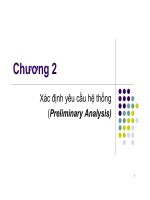Chương 2: Xác định yêu cầu hệ thống
