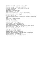 những câu nói t.a thông dụng