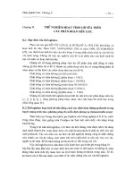 Nghiên cứu  về thành phần dịch trích bã bột cây thông