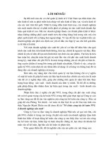 256 Tổ chức công tác Kế toán nguyên vật liệu ở doanh nghiệp sản Xuất tại Công ty cao su Sao Vàng (87tr)