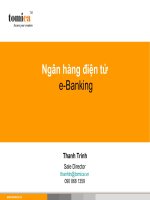 Ngân hàng điện tử e-Banking