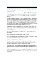 Bàn về hoạt động giám sát khu vực Ngân hàng – Tài chính tại Việt Nam trong thời kỳ mới