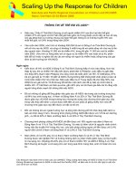 Thông tin về trẻ em và AIDS